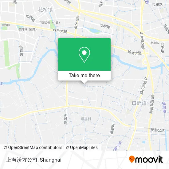 上海沃方公司 map