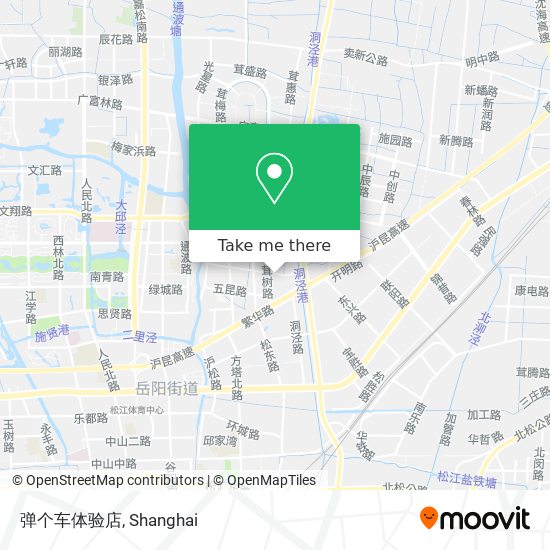 弹个车体验店 map