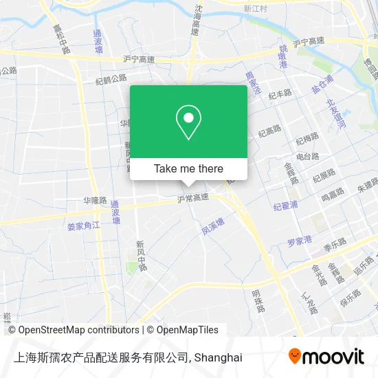 上海斯孺农产品配送服务有限公司 map