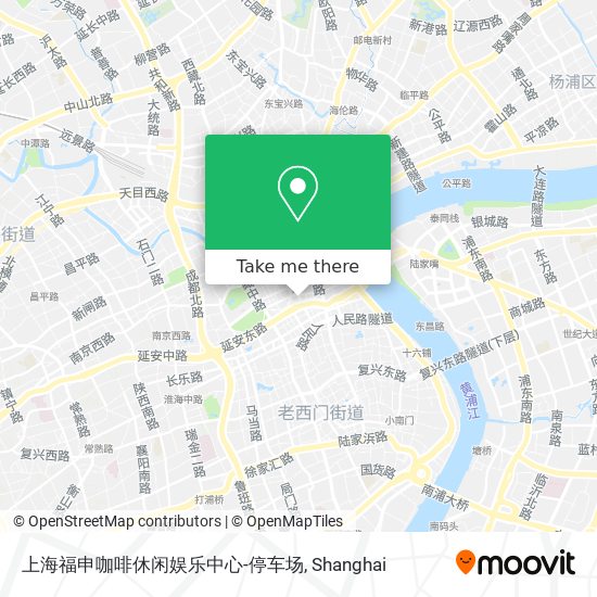 上海福申咖啡休闲娱乐中心-停车场 map