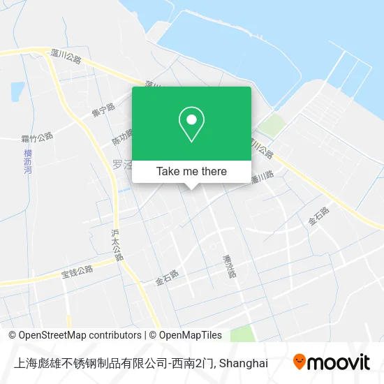 上海彪雄不锈钢制品有限公司-西南2门 map