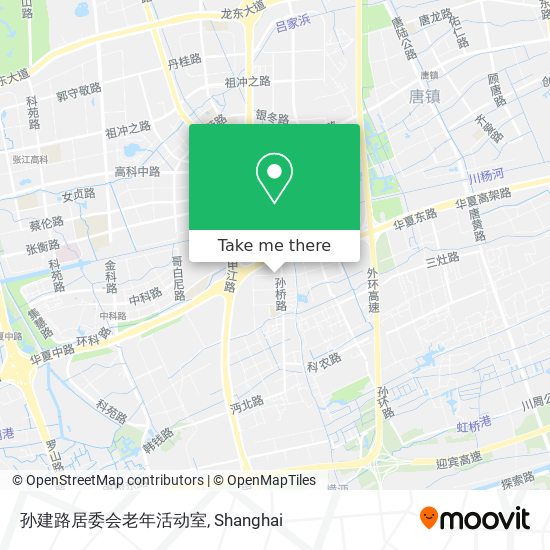 孙建路居委会老年活动室 map