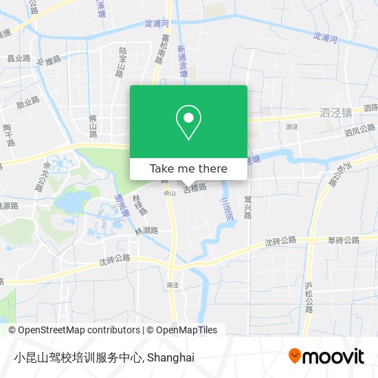 小昆山驾校培训服务中心 map