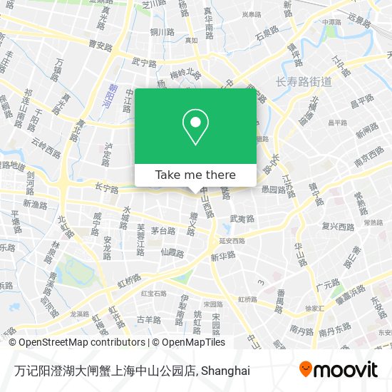 万记阳澄湖大闸蟹上海中山公园店 map