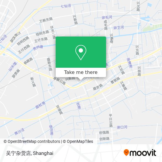 吴宁杂货店 map