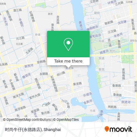 时尚牛仔(永德路店) map