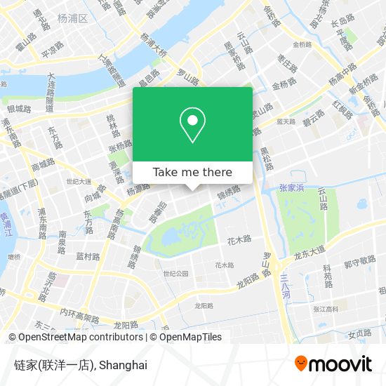 链家(联洋一店) map