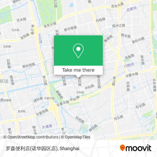 罗森便利店(诺华园区店) map