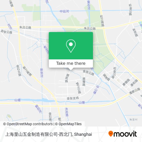上海显山五金制造有限公司-西北门 map