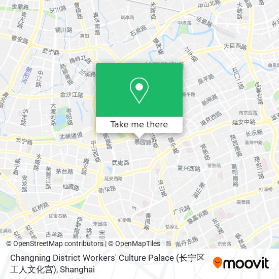 Changning District Workers' Culture Palace (长宁区工人文化宫) map