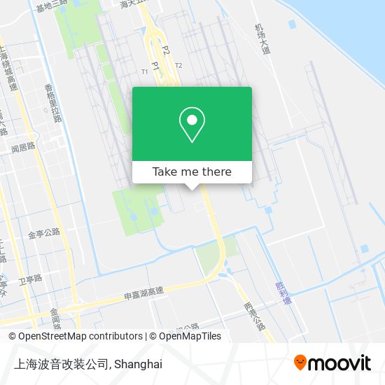 上海波音改装公司 map