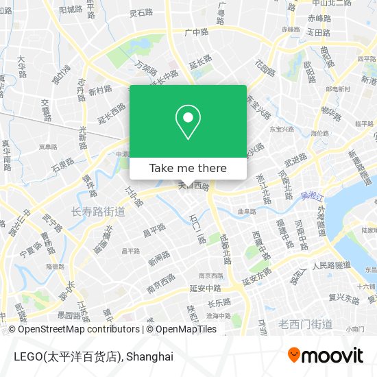 LEGO(太平洋百货店) map