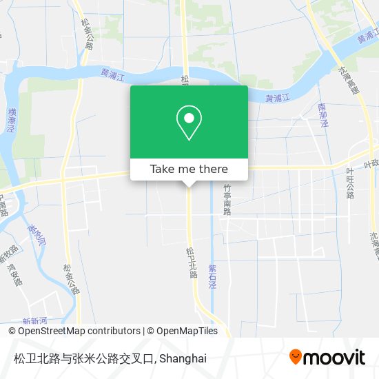 松卫北路与张米公路交叉口 map