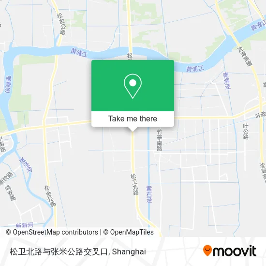 松卫北路与张米公路交叉口 map