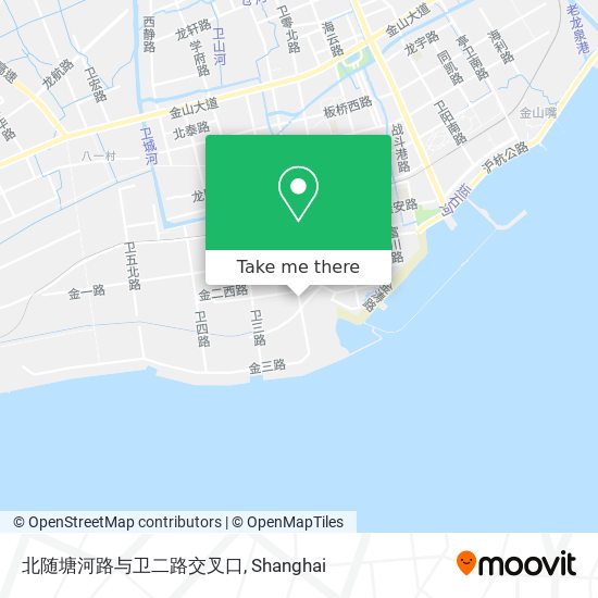 北随塘河路与卫二路交叉口 map