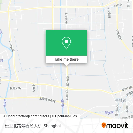 松卫北路紫石泾大桥 map