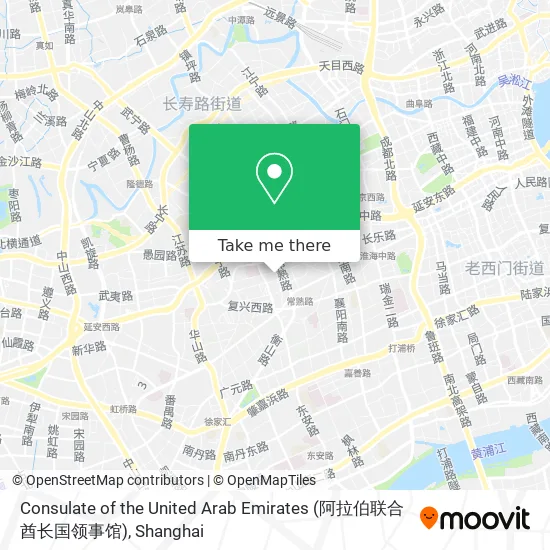 Consulate of the United Arab Emirates (阿拉伯联合酋长国领事馆) map