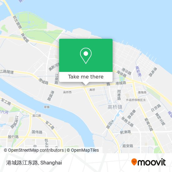 港城路江东路 map