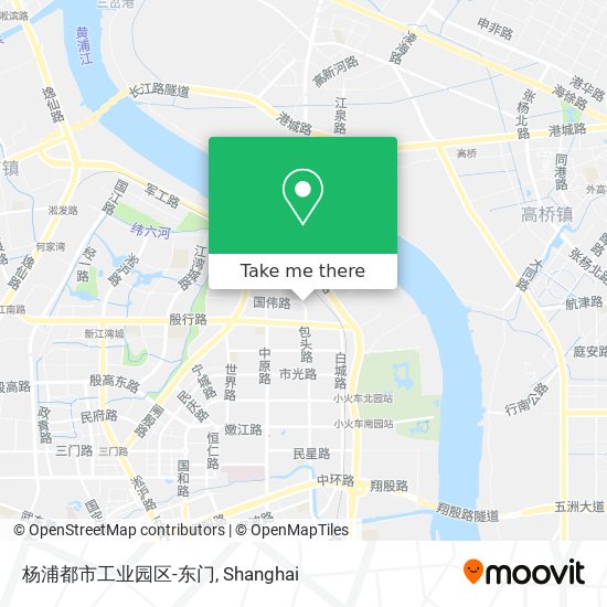 杨浦都市工业园区-东门 map