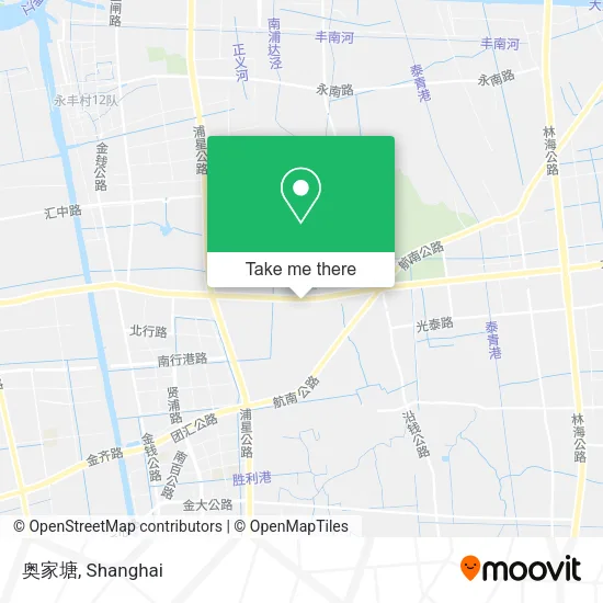 奥家塘 map