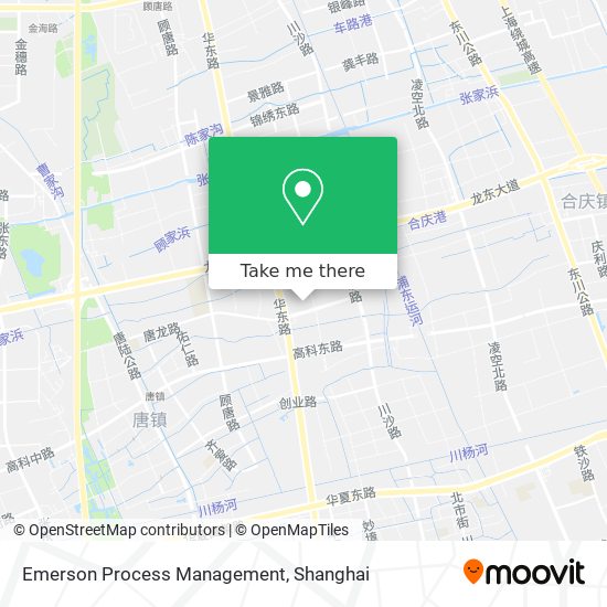 Emerson Process Management map
