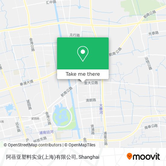 阿蓓亚塑料实业(上海)有限公司 map