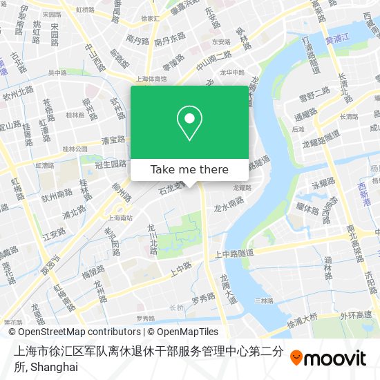 上海市徐汇区军队离休退休干部服务管理中心第二分所 map