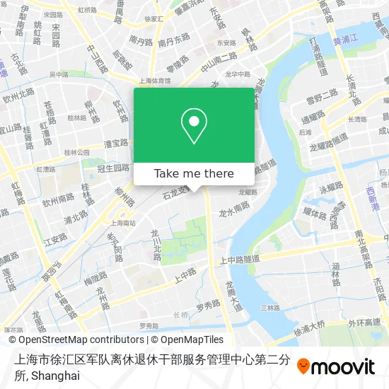 上海市徐汇区军队离休退休干部服务管理中心第二分所 map