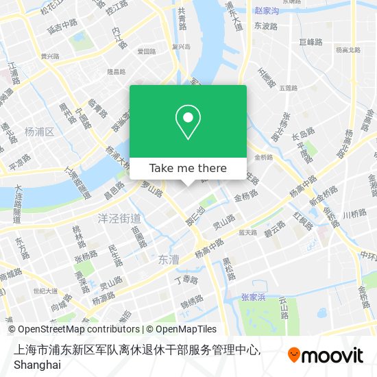 上海市浦东新区军队离休退休干部服务管理中心 map
