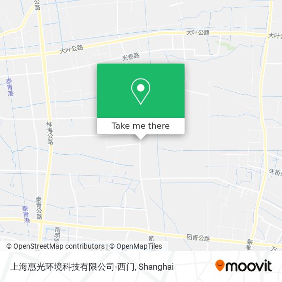 上海惠光环境科技有限公司-西门 map