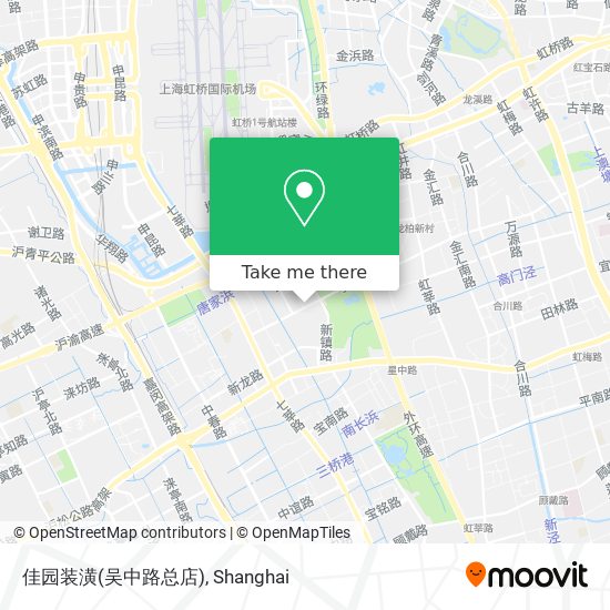 佳园装潢(吴中路总店) map