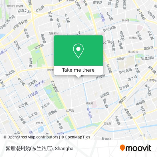 紫雁潮州鹅(东兰路店) map