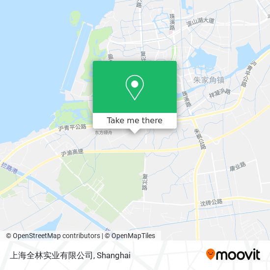 上海全林实业有限公司 map