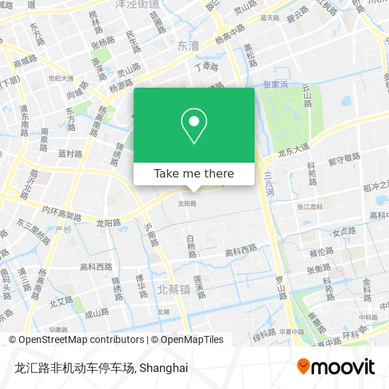 龙汇路非机动车停车场 map