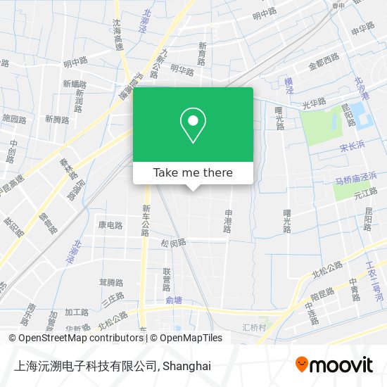 上海沅溯电子科技有限公司 map