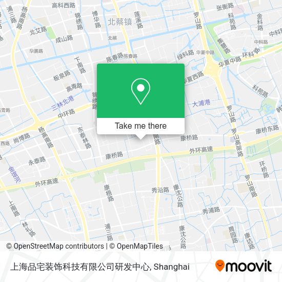 上海品宅装饰科技有限公司研发中心 map