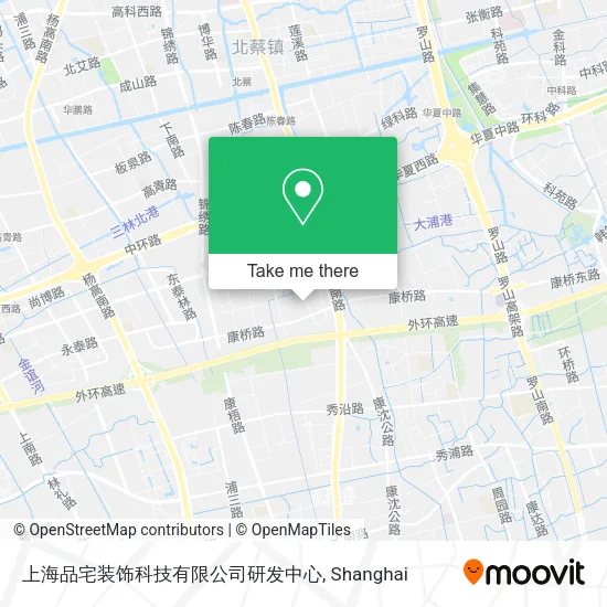 上海品宅装饰科技有限公司研发中心 map