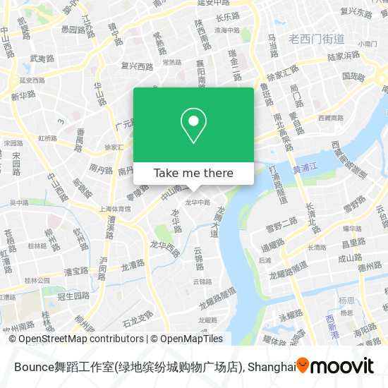 Bounce舞蹈工作室(绿地缤纷城购物广场店) map
