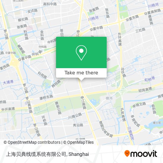 上海贝典线缆系统有限公司 map