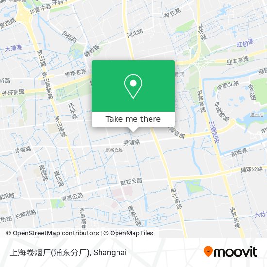 上海卷烟厂(浦东分厂) map