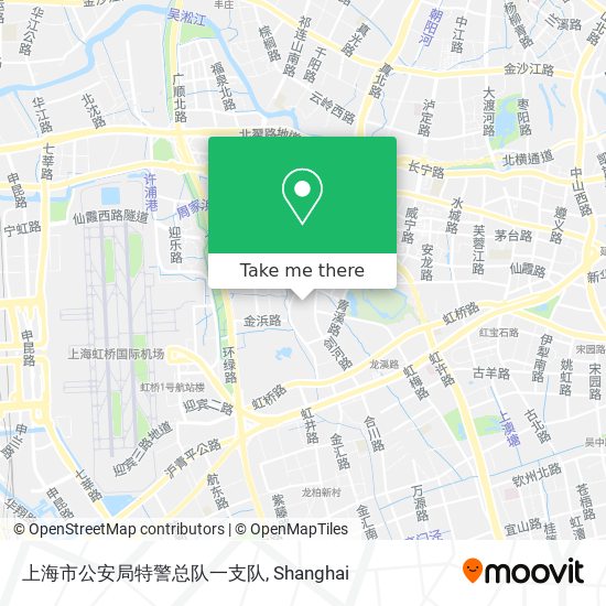 上海市公安局特警总队一支队 map