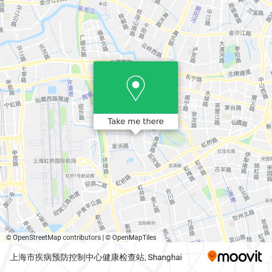 上海市疾病预防控制中心健康检查站 map