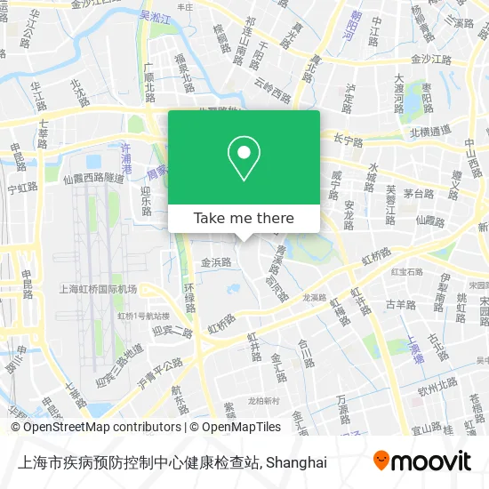 上海市疾病预防控制中心健康检查站 map