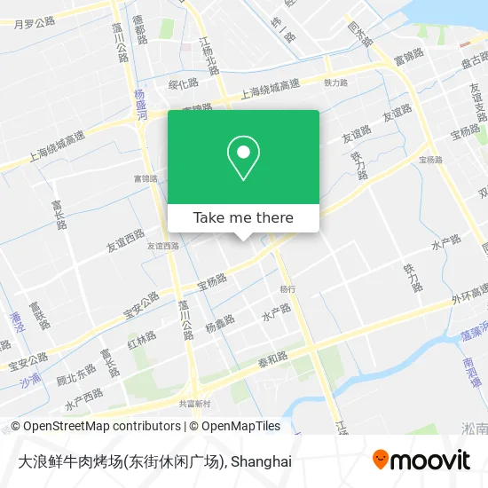 大浪鲜牛肉烤场(东街休闲广场) map