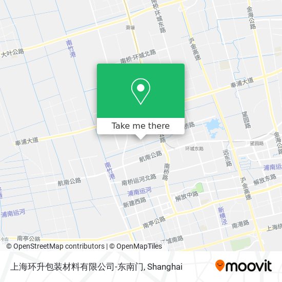 上海环升包装材料有限公司-东南门 map