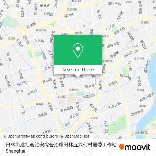 田林街道社会治安综合治理田林五六七村居委工作站 map