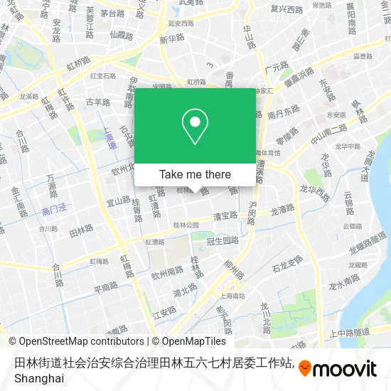 田林街道社会治安综合治理田林五六七村居委工作站 map
