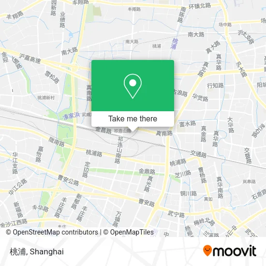 桃浦 map