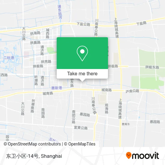 东卫小区-14号 map