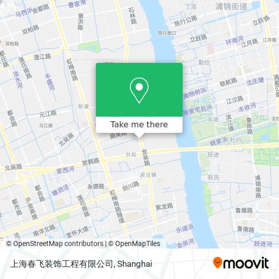 上海春飞装饰工程有限公司 map